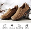 CAMEL CROWN Mens Loafers Slip On Loafer Leather Casual Walking Shoes Comfortable for Work Office Dress OutdoorBrown4020