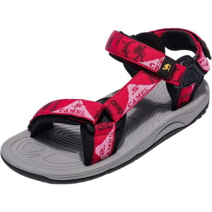 CAMEL CROWN Waterproof Hiking Sandals Women Arch Support Sport Sandals Comfortable Walking Water Sandals for Beach Travel AthleticRed2