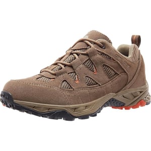 CAMEL CROWN Mens Hiking Shoes Leather Low Top Sneakers Lightweight for Outdoor Trailing Trekking WalkingCoffee