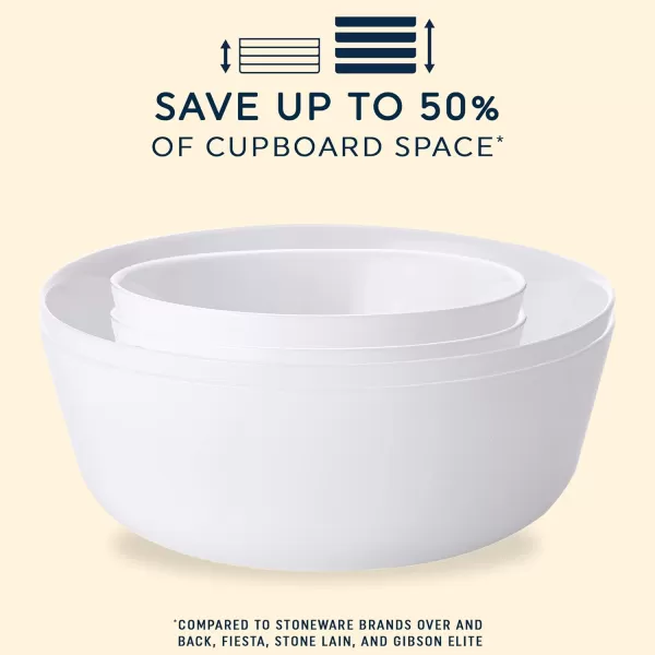 Corelle ED Bowl Set 4pk Med, 4 PIECE, Azure Medallion Classic