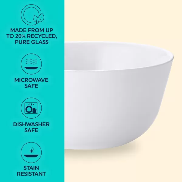 Corelle ED Bowl Set 4pk Med, 4 PIECE, Azure Medallion Classic