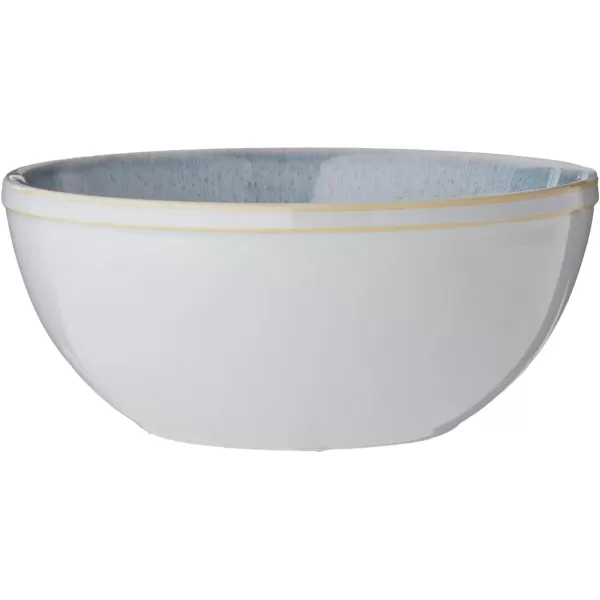 Corelle Stoneware 16-Pc Dinnerware Set, Handcrafted Artisanal Double Bead Plates, Meal Bowls, Bowls and Tumblers, Solid and Reactive Glazes, Dining Plate Set, Oatmeal