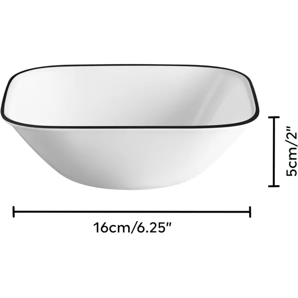 Corelle Vitrelle Glass Dinnerware Set, Chip &amp; Crack Resistant Triple Layer Glass, 4-PC Dinner Plates, Northern Pines