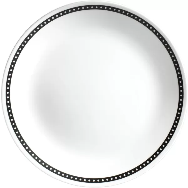 Corelle Vitrelle Glass Dinnerware Set, Chip &amp; Crack Resistant Triple Layer Glass, 4-PC Dinner Plates, Northern Pines
