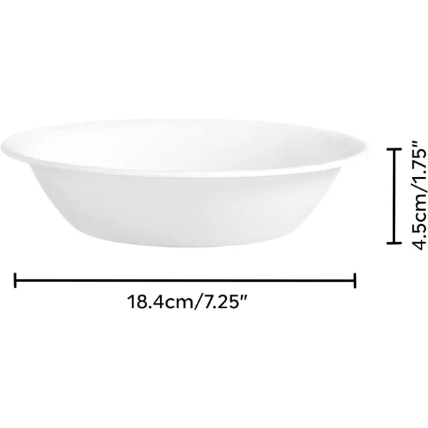 Corelle Vitrelle Glass Dinnerware Set, Chip &amp; Crack Resistant Triple Layer Glass, 4-PC Dinner Plates, Northern Pines