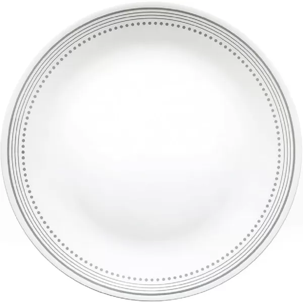 Corelle Vitrelle Glass Dinnerware Set, Chip &amp; Crack Resistant Triple Layer Glass, 4-PC Dinner Plates, Northern Pines