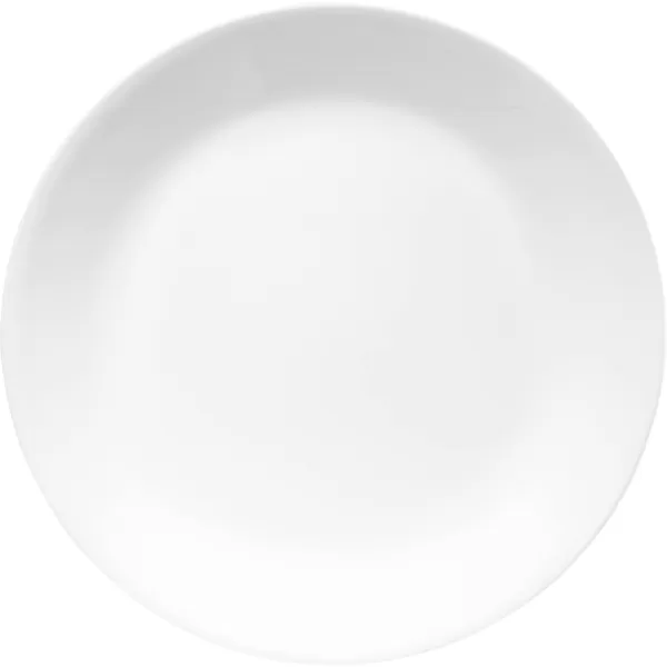 Corelle Vitrelle Glass Dinnerware Set, Chip &amp; Crack Resistant Triple Layer Glass, 4-PC Dinner Plates, Northern Pines
