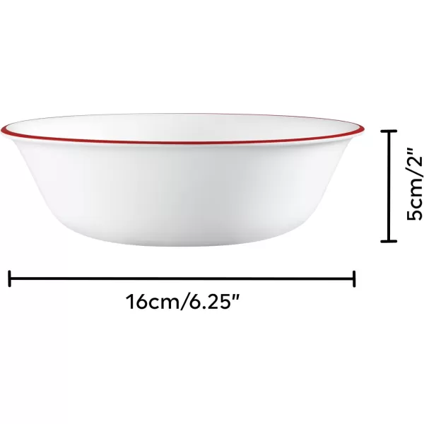 Corelle Vitrelle Glass Dinnerware Set, Chip &amp; Crack Resistant Triple Layer Glass, 4-PC Dinner Plates, Northern Pines