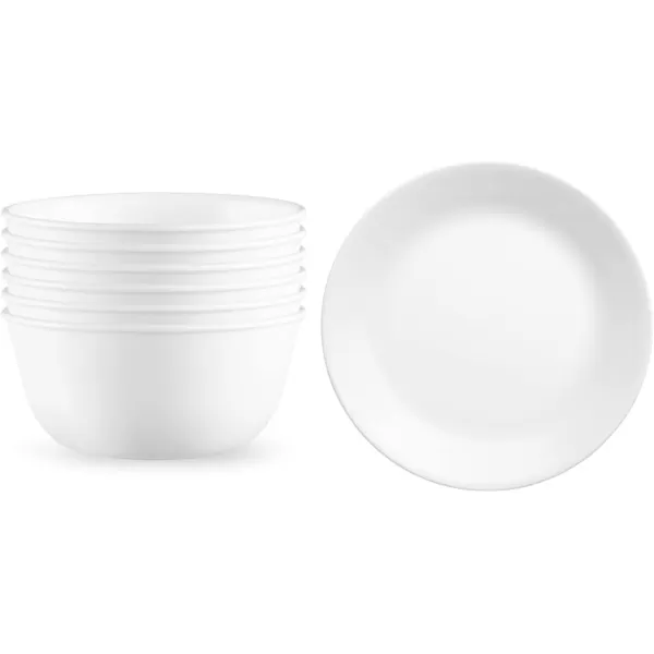 Corelle,Glass 28oz Red Band Bowl 6pk