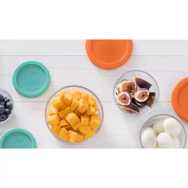 Pyrex Simply Store Food Storage Container Set with BPA-Free Lid, Rectangular Glass Storage Containers, Dishwasher, Microwave and Freezer Safe, 10 Piece)