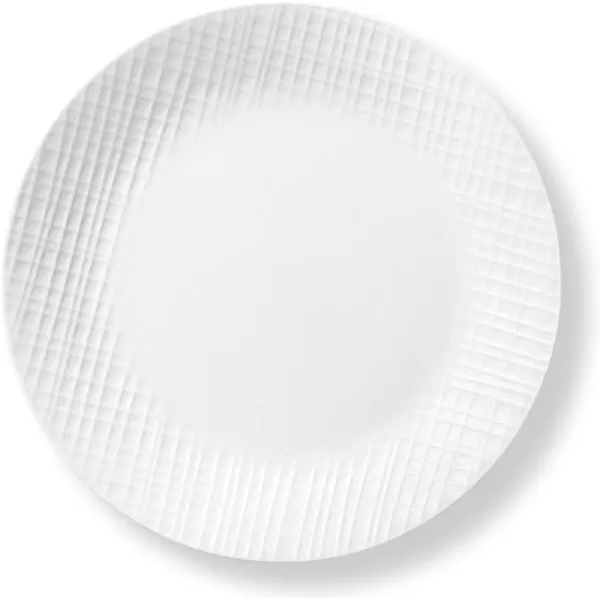 Corelle Vitrelle Glass Dinnerware Set, Chip &amp; Crack Resistant Triple Layer Glass, 4-PC Dinner Plates, Northern Pines