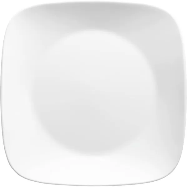 Corelle Vitrelle Glass Dinnerware Set, Chip &amp; Crack Resistant Triple Layer Glass, 4-PC Dinner Plates, Northern Pines