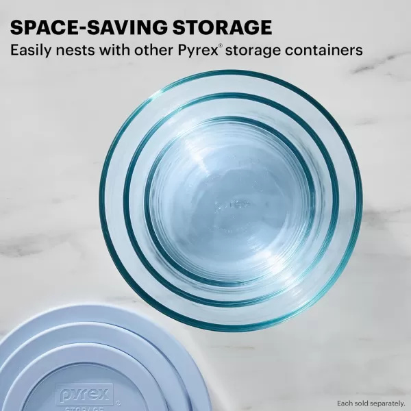Pyrex Colors  Tinted Glass Rectangle Food Storage Container Set, Snug Fit Non-Toxic Plastic BPA-Free Lids, Freezer Dishwasher Microwave Safe, 3 Cup, 6 Cup &amp; 11 Cup, Green