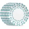 imageCorelle 6Piece 85quot Lunch Round Plates Vitrelle Triple Layer Glass Lightweight Round Plates Salad Plates Chip and Scratch Resistant Microwave and Dishwasher Safe Brasserie MediumNorthern Pines