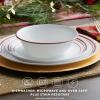imageCorelle Vitrelle 18 Piece Glass Dinnerware Sets Service for 6 Triple Layer Chip ampamp Crack Resistant Glass Plate and Bowl Sets LailaLogan