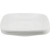 imageCorelle Vitrelle 675quot Salad Appetizer Plate Set Triple Layer Glass and Chip Resistant Lightweight Round Plates 1Piece Winter Frost White85 Lunch Plates
