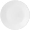 imageCorelle Vitrelle 675quot Salad Appetizer Plate Set Triple Layer Glass and Chip Resistant Lightweight Round Plates 1Piece Winter Frost White675 App Plates