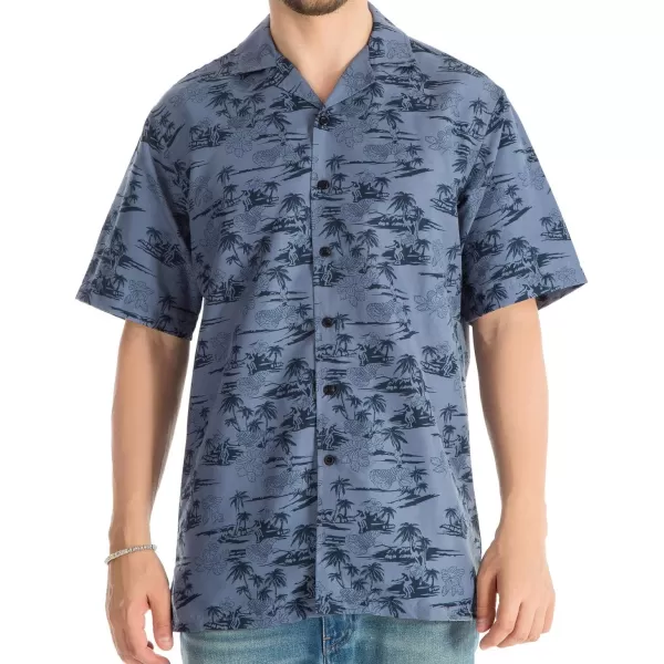 Year In Year Out Mens Hawaiian Shirt Regular Fit Hawaiian Shirts for Men with Quick to Dry Effect