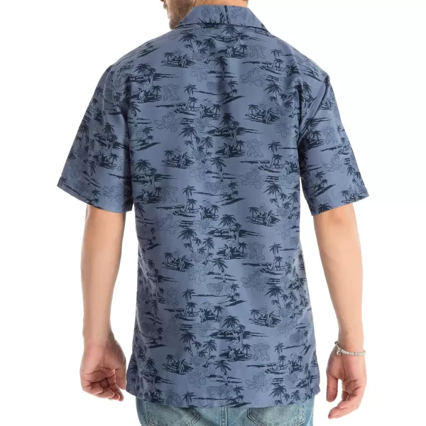 Year In Year Out Mens Hawaiian Shirt Regular Fit Hawaiian Shirts for Men with Quick to Dry Effect