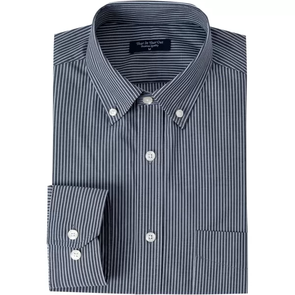 Year In Year Out Water and Stain Shield Dress Shirts for Men Button Down Long Sleeve Shirts for Men