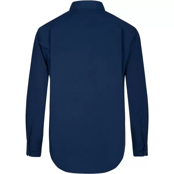 Year In Year Out Water and Stain Shield Dress Shirts for Men Button Down Long Sleeve Shirts for Men