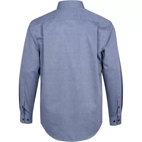 Year In Year Out Water and Stain Shield Dress Shirts for Men Button Down Long Sleeve Shirts for Men