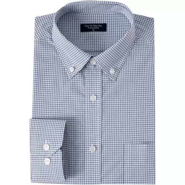 Year In Year Out Water and Stain Shield Dress Shirts for Men Button Down Long Sleeve Shirts for Men