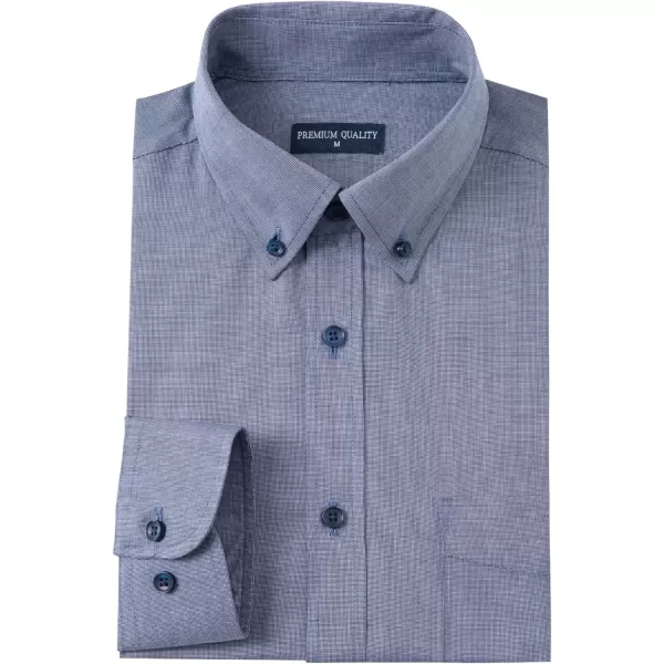 Year In Year Out Water and Stain Shield Dress Shirts for Men Button Down Long Sleeve Shirts for Men