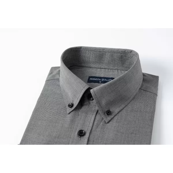 Year In Year Out Water and Stain Shield Dress Shirts for Men Button Down Long Sleeve Shirts for Men
