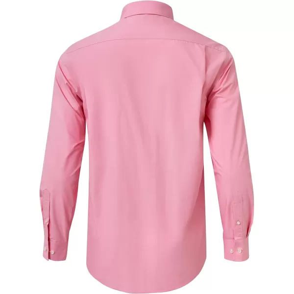 Year In Year Out Wrinkle Free Dress Shirt for Men Regular Fit Long Sleeve Wrinkle Resistant Shirt