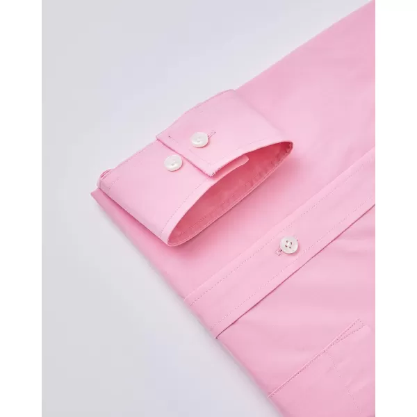 Year In Year Out Wrinkle Free Dress Shirt for Men Regular Fit Long Sleeve Wrinkle Resistant Shirt