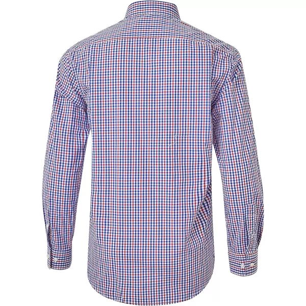 Year In Year Out Wrinkle Free Dress Shirt for Men Regular Fit Long Sleeve Wrinkle Resistant Shirt