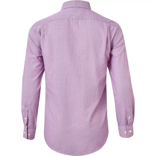 Year In Year Out Wrinkle Free Dress Shirt for Men Regular Fit Long Sleeve Wrinkle Resistant Shirt