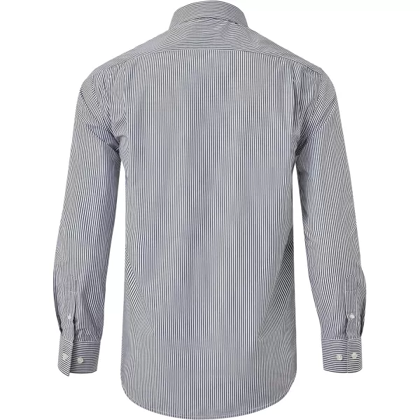 Year In Year Out Wrinkle Free Dress Shirt for Men Regular Fit Long Sleeve Wrinkle Resistant Shirt