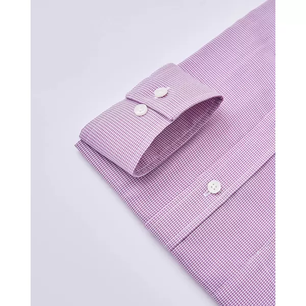 Year In Year Out Wrinkle Free Dress Shirt for Men Regular Fit Long Sleeve Wrinkle Resistant Shirt