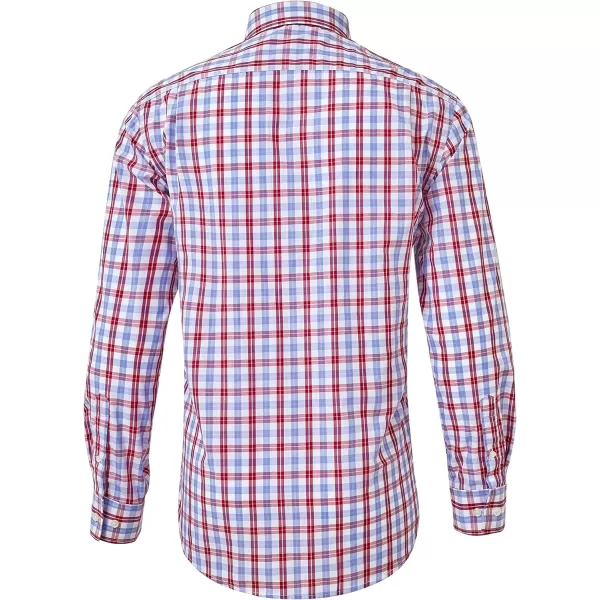Year In Year Out Wrinkle Free Dress Shirt for Men Regular Fit Long Sleeve Wrinkle Resistant Shirt