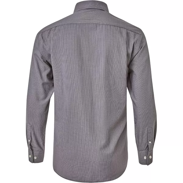 Year In Year Out Wrinkle Free Dress Shirt for Men Regular Fit Long Sleeve Wrinkle Resistant Shirt