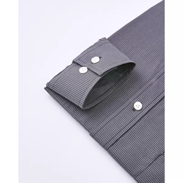 Year In Year Out Wrinkle Free Dress Shirt for Men Regular Fit Long Sleeve Wrinkle Resistant Shirt