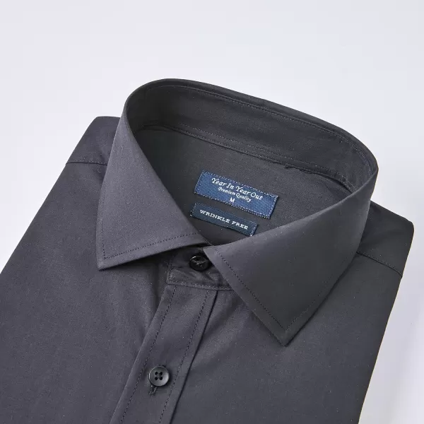 Year In Year Out Wrinkle Free Dress Shirt for Men Regular Fit Long Sleeve Wrinkle Resistant Shirt
