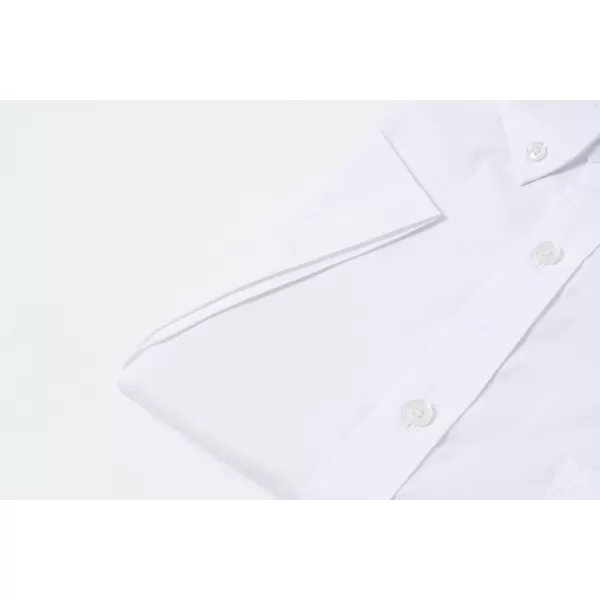 Year In Year Out Wrinkle Free Dress Shirts for Men Regular Fit Short Sleeve Button Down Shirts Business Casual Shirts