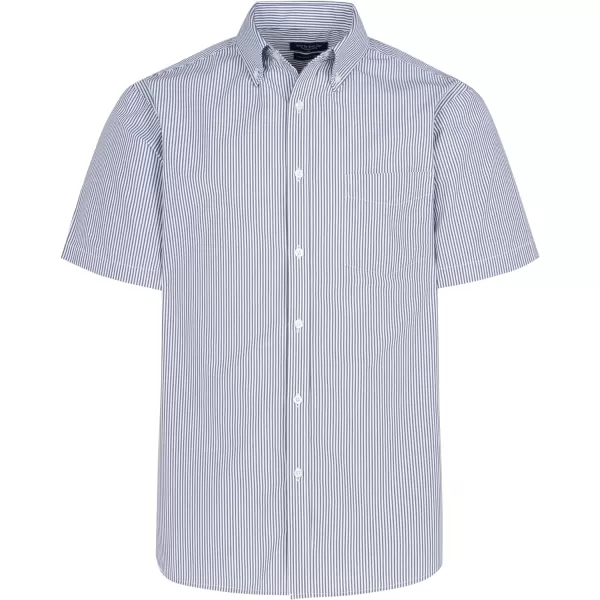 Year In Year Out Wrinkle Free Dress Shirts for Men Regular Fit Short Sleeve Button Down Shirts Business Casual Shirts