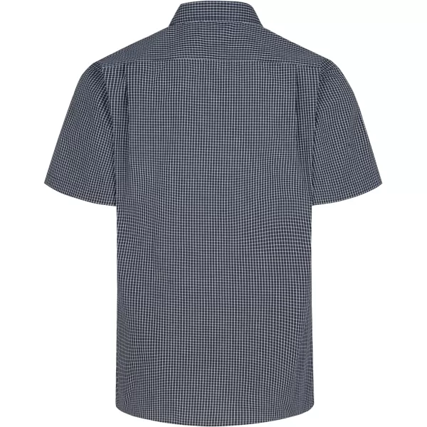 Year In Year Out Wrinkle Free Dress Shirts for Men Regular Fit Short Sleeve Button Down Shirts Business Casual Shirts