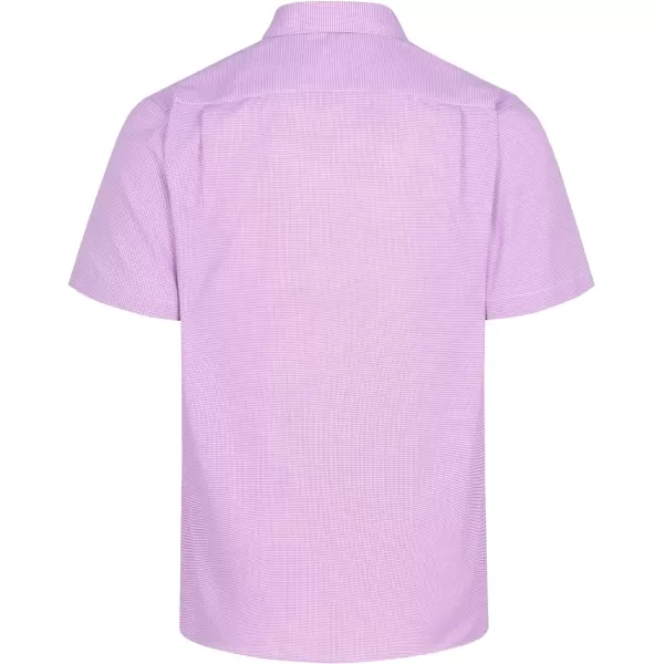 Year In Year Out Wrinkle Free Dress Shirts for Men Regular Fit Short Sleeve Button Down Shirts Business Casual Shirts