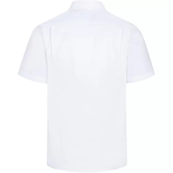 Year In Year Out Wrinkle Free Dress Shirts for Men Regular Fit Short Sleeve Button Down Shirts Business Casual Shirts