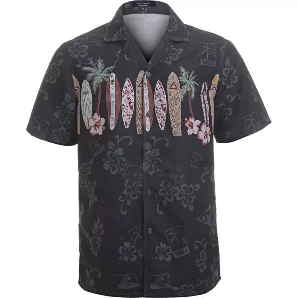 Year In Year Out Mens Hawaiian Shirt Regular Fit Hawaiian Shirts for Men with Quick to Dry Effect