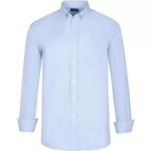 Year In Year Out Water and Stain Shield Dress Shirts for Men Button Down Long Sleeve Shirts for Men