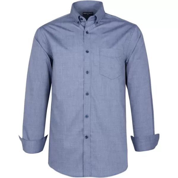 Year In Year Out Water and Stain Shield Dress Shirts for Men Button Down Long Sleeve Shirts for Men