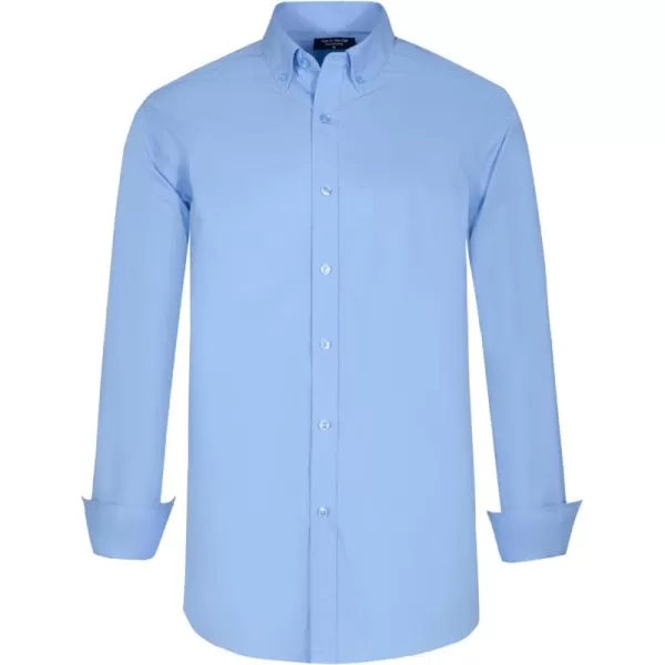 Year In Year Out Water and Stain Shield Dress Shirts for Men Button Down Long Sleeve Shirts for Men