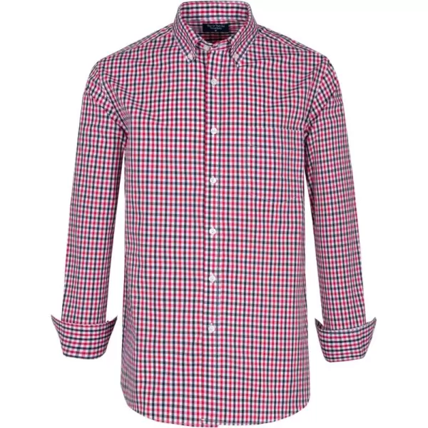 Year In Year Out Water and Stain Shield Dress Shirts for Men Button Down Long Sleeve Shirts for Men