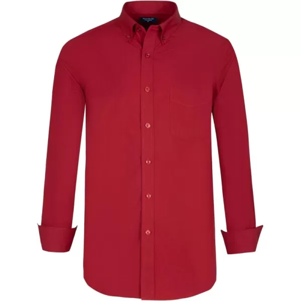 Year In Year Out Water and Stain Shield Dress Shirts for Men Button Down Long Sleeve Shirts for Men